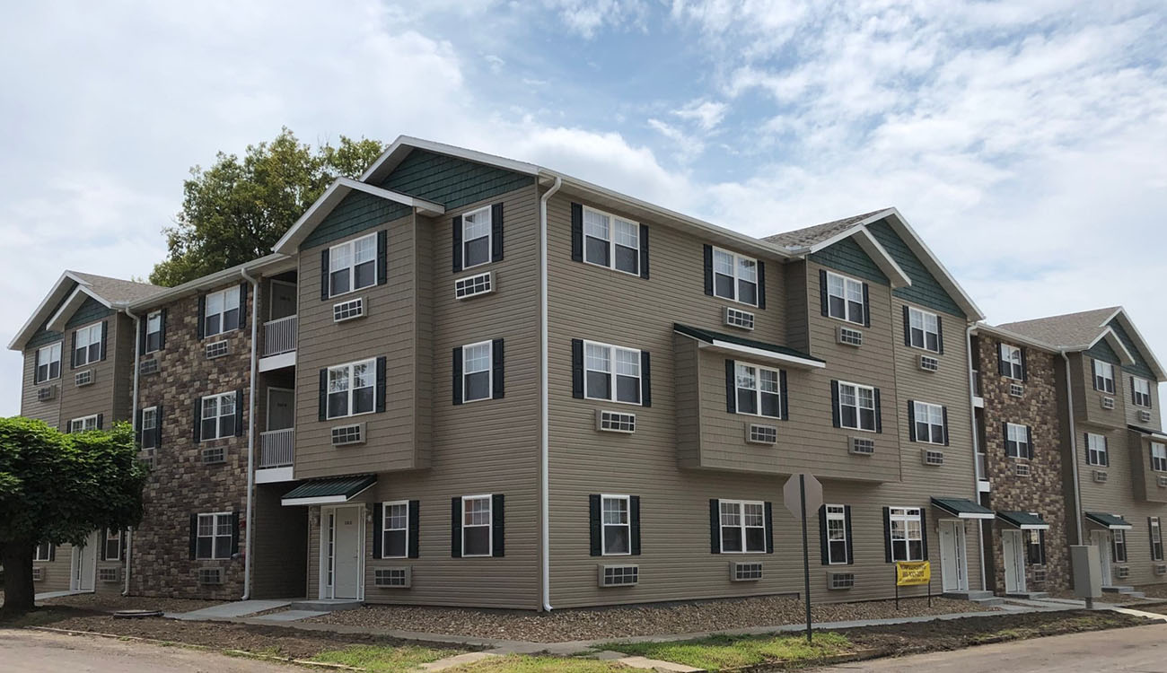 Exterior view of a Furnell Residential Apartment Building