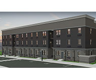 The Residences on Second Street Rendering